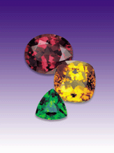 © JA Colored Gemstones Garnet - Photo: Robert Weldon, Professional Jeweler Magazine