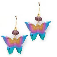 Samples of Niobium Butterfly Earrings!