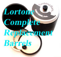 1.5 pound barrel for smaller loads for Lortone(c) Rotary Tumblers - spare tumbler barrels, motors, replacement drive belts and extra parts. In Stock - Order NOW!