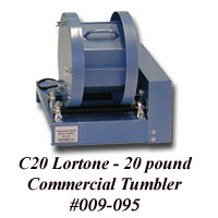 Click here and order the NEW Improved Designed Professional quality tumbler the Lortone Model C20  Rock Tumbler, Buy it From Wesley's Trading Post NOW and SAVE!