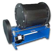 Image of the Diamond Pacific Heavy duty 65 lb commercial rock tumbler.